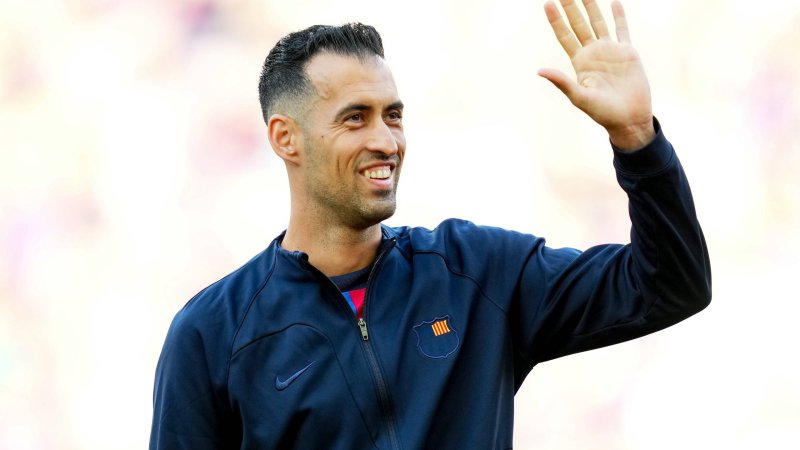 Sergio Busquets is back at FC Barcelona