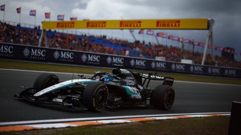 Antonelli Only 5th: Russell Claims Sprint Pole in Zandvoort