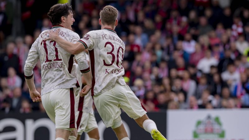 DFB-Pokal: Gregoritsch assist in narrow Augsburg win