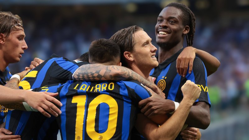 Double Winners Inter Kick Off Serie A with Win Against Monza