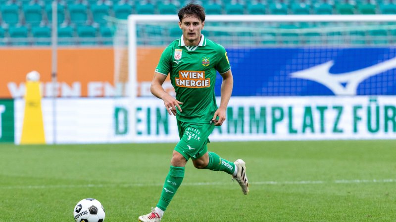 Confirmed! Moritz Oswald leaves Rapid on loan