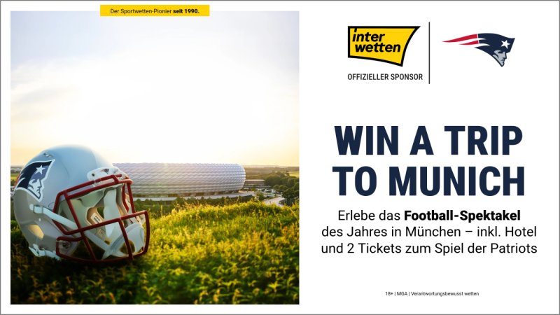 Patriots Live in Munich: Win Tickets Now