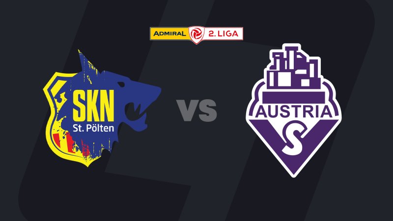 2. Liga today in LIVE-Stream: SKN St. Pölten - Austria Salzburg
