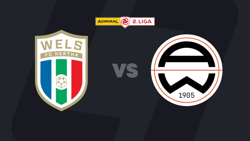 2. Liga LIVE-Stream: Hertha Wels - Admira Wacker