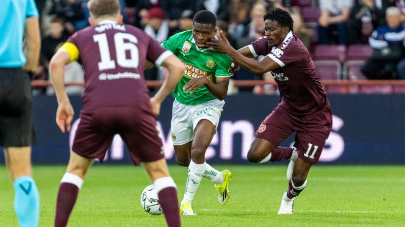 Conference League Playoff today: SK Rapid - Hearts
