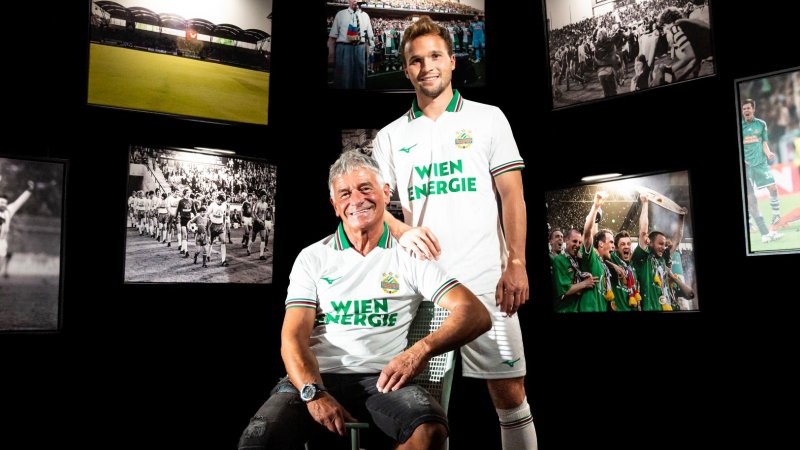 For 50th Anniversary: Rapid Unveils Special Jersey