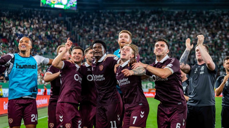 After Rapid's triumph: Hearts joke about Celtic's defeat in Linz
