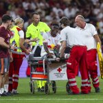 How Konate is doing after being stretchered off