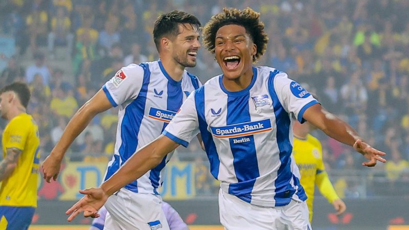 Adewumi scores again in Hertha BSC goal fest