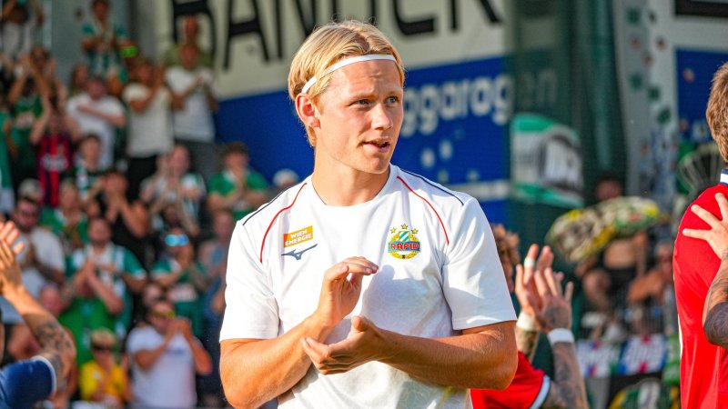 Record Signing Gulliksen Leaves Rapid on Loan