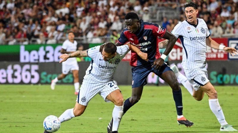 30 Shots! Inter still only narrowly wins at Cagliari