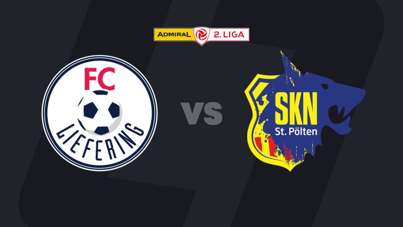 2. Liga today in LIVE-Stream: FC Liefering - SKN St. Pölten