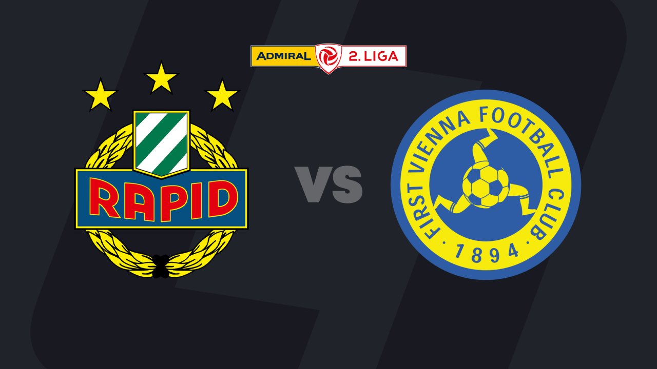 2. Liga LIVE-stream today: SK Rapid II - First Vienna FC