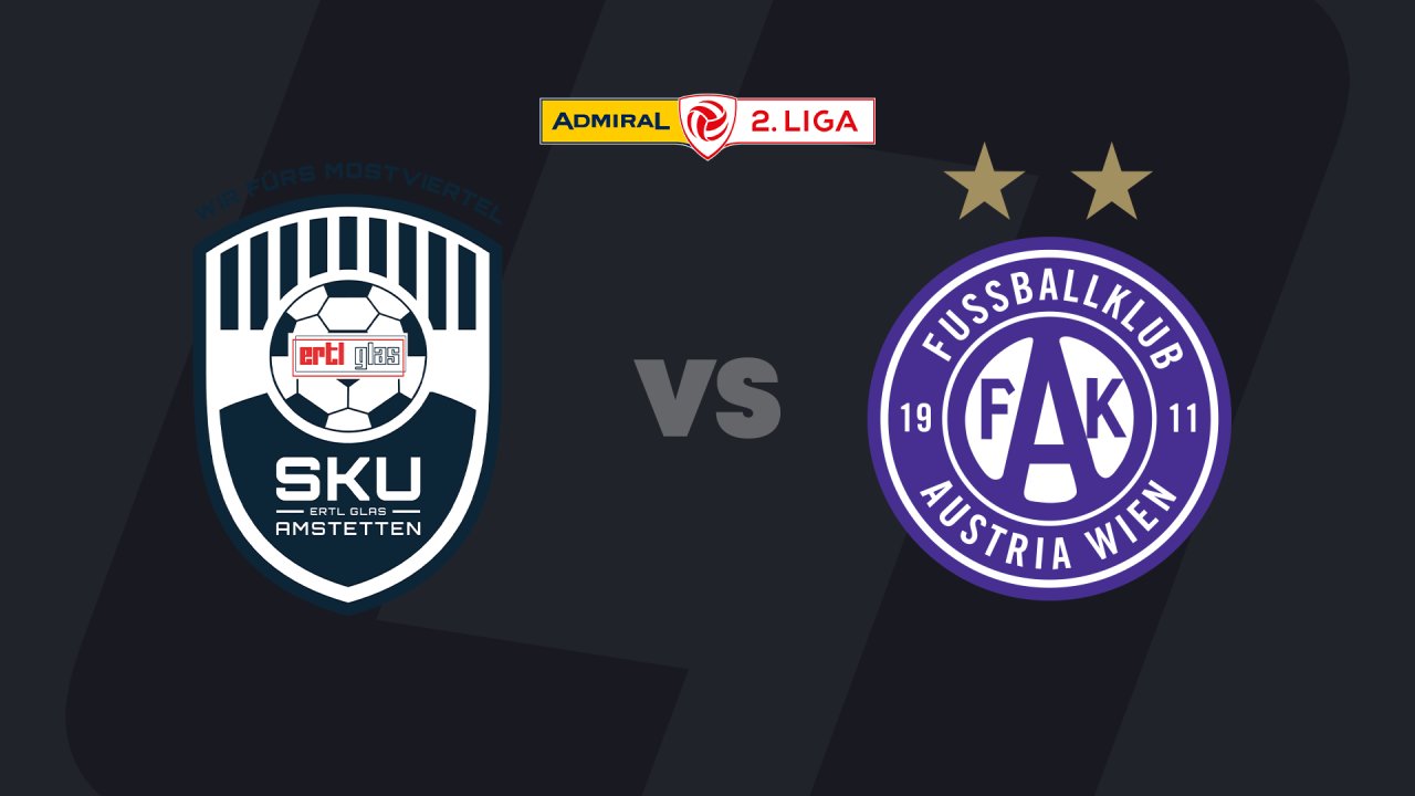 2. Liga today in LIVE-Stream: SKU Amstetten - Young Violets