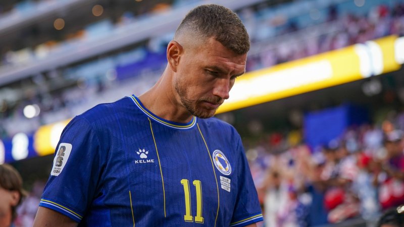 Edin Dzeko announces retirement