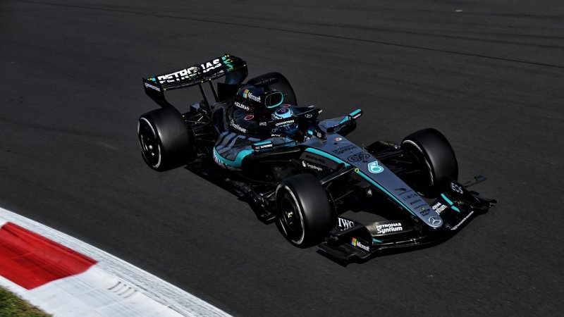 Russell dominates third Monza practice again