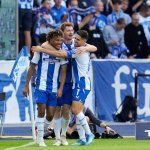 Next Goal! Adewumi Fires Hertha to the Top of the Table