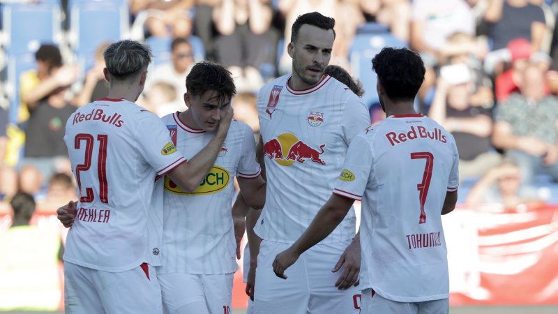 Favorites live up to their billing! Salzburg cruises to victory in St. Pölten