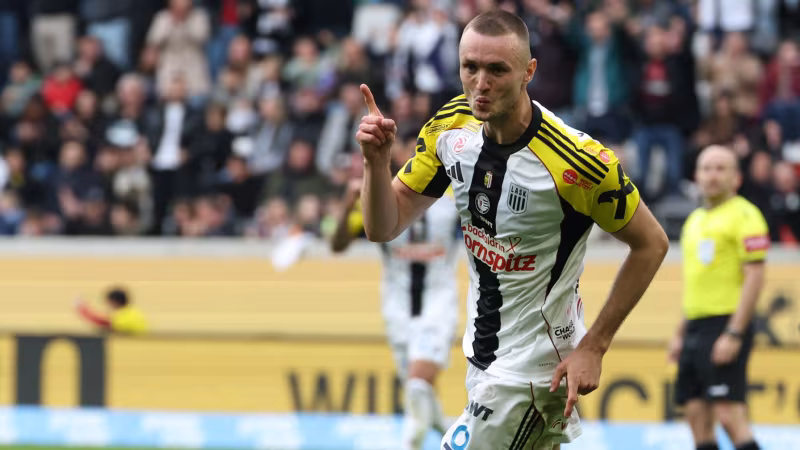 Claim 1: Kalajdzic, the difference-maker: With the Austrian national team striker, LASK is another class stronger and has nothing to fear from anyone. Advancement to the Round of 32 is definitely achievable.