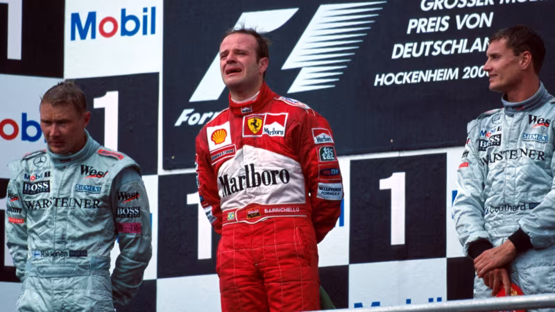 Rubens Barrichello: Germany 2000