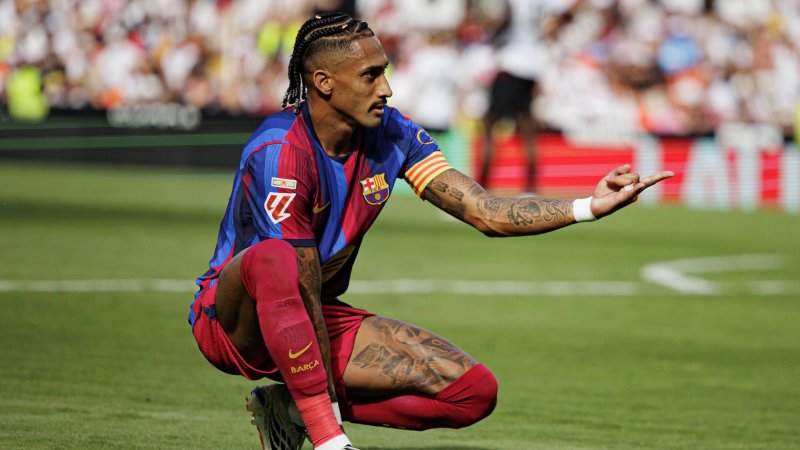 Raphinha equals Messi's record