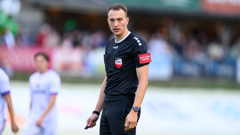 Referee Debut in Ried vs. Red Bull Salzburg
