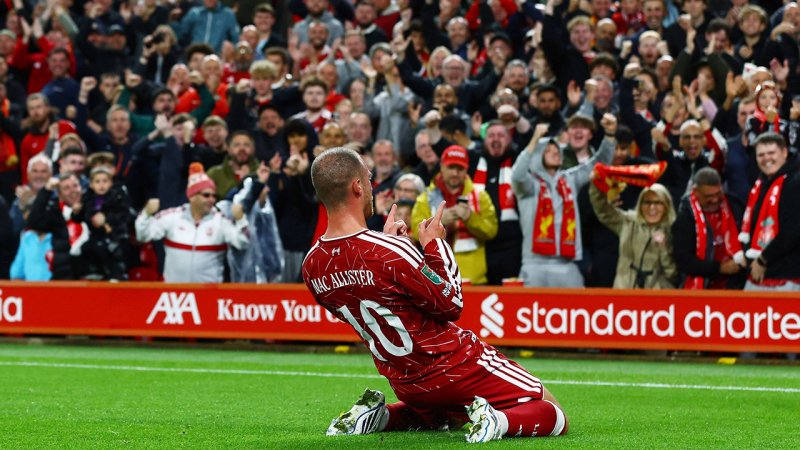 Liverpool dumps Spurs out of EFL Cup