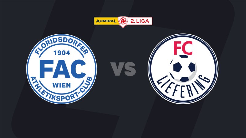 2. Liga today in LIVE-Stream: FAC - FC Liefering