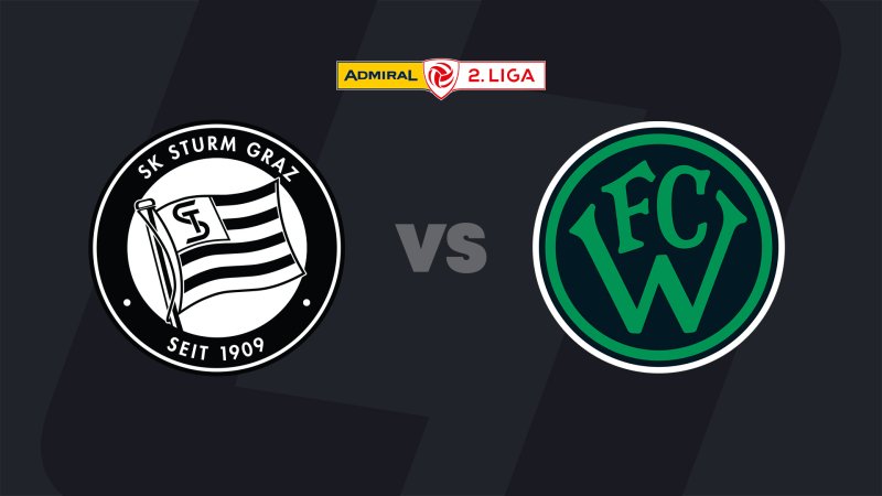 2. Liga today in LIVE-Stream: Sturm Graz II - Wacker Innsbruck