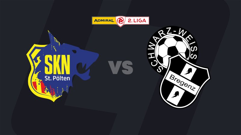 2. Liga today on LIVE Stream: SKN St. Pölten - SW Bregenz