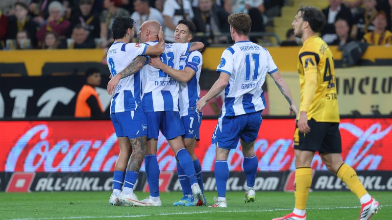 Thorsteinsson Brace! Hertha with Sixth Consecutive Win