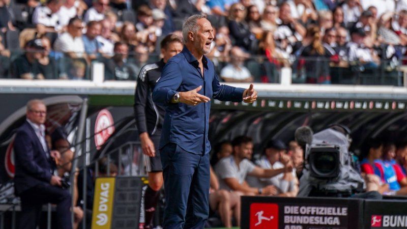 Hütter: Satisfied with a point because "performance wasn't good enough"