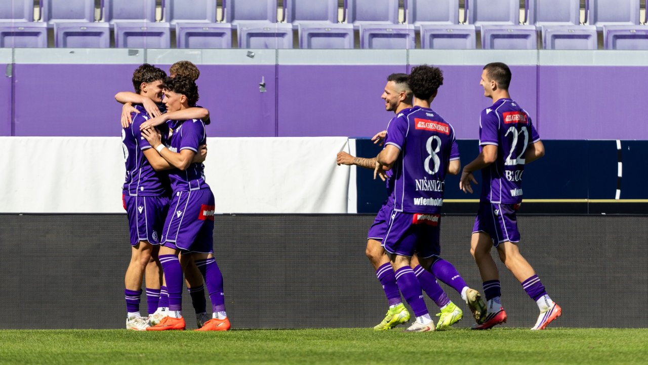 Young Violets Crushing 4-1 Derby Win Over Rapid II in 2. Liga