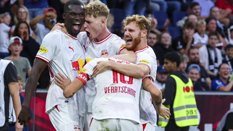 Three goals in 12 minutes! Salzburg defeats Sturm Graz