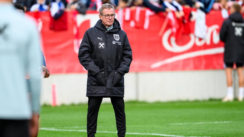 This is the XI Head Coach Ralf Rangnick sends onto the field against Israel