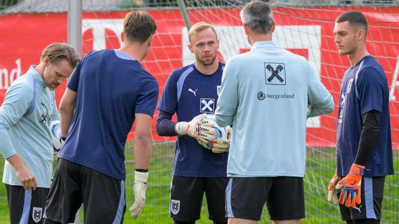 ÖFB first-choice goalkeeper? Schlager: "I'm clever enough to know..."