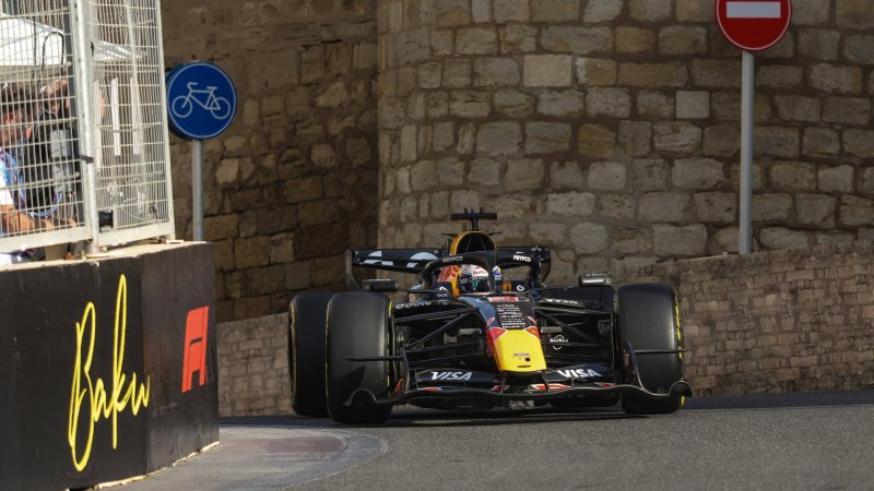 Verstappen Fastest in Final Baku Practice
