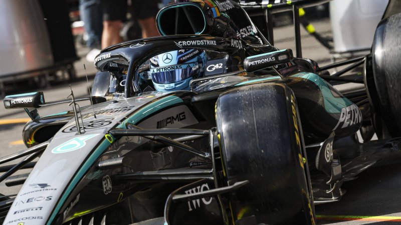 Antonelli crashes! Russell starts from pole position in Baku