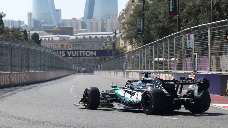 Formula 1 today: The race in Baku