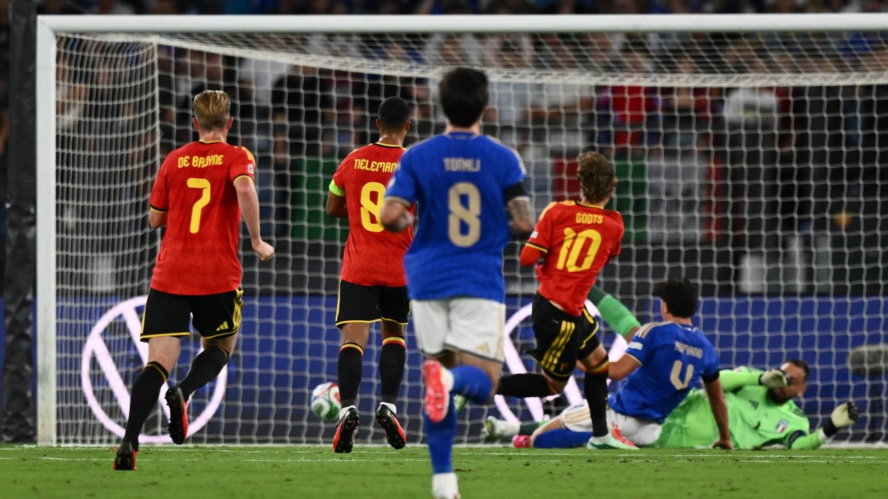 Belgium defeats a toothless Squadra Azzurra