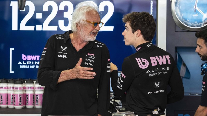 After Baku Crash: Alpine Boss Briatore Threatens Colapinto