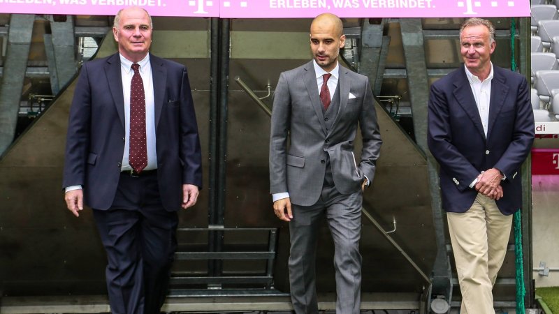 Bayern Chiefs Met with Guardiola
