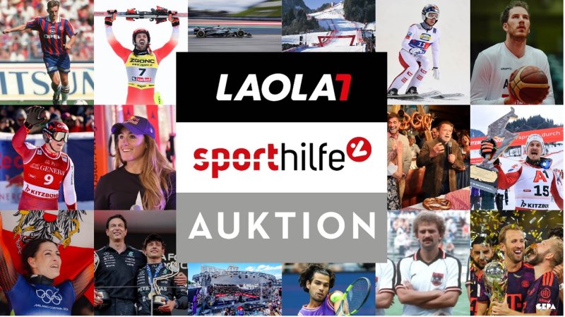 The LAOLA1 Sporthilfe Charity Auction
