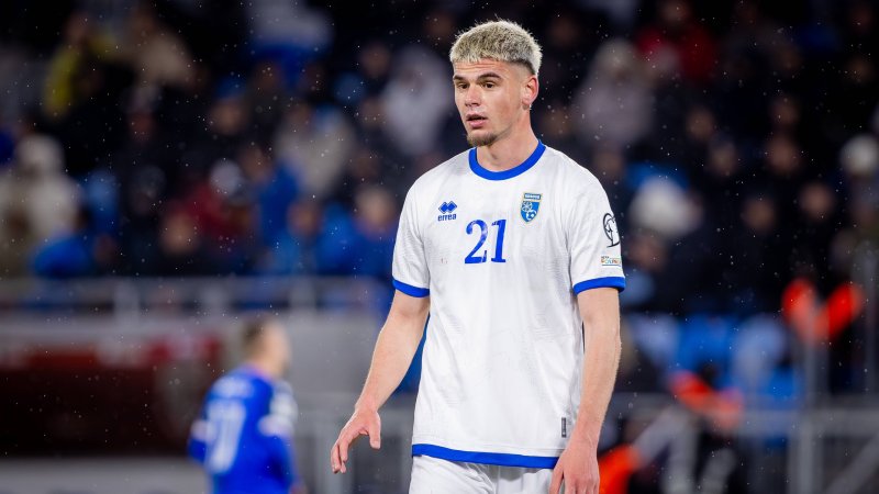 Kosovo's defensive star to miss return leg against Austria