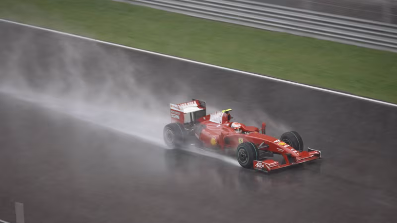 Cool in the rain chaos: Kimi's legendary ice moment