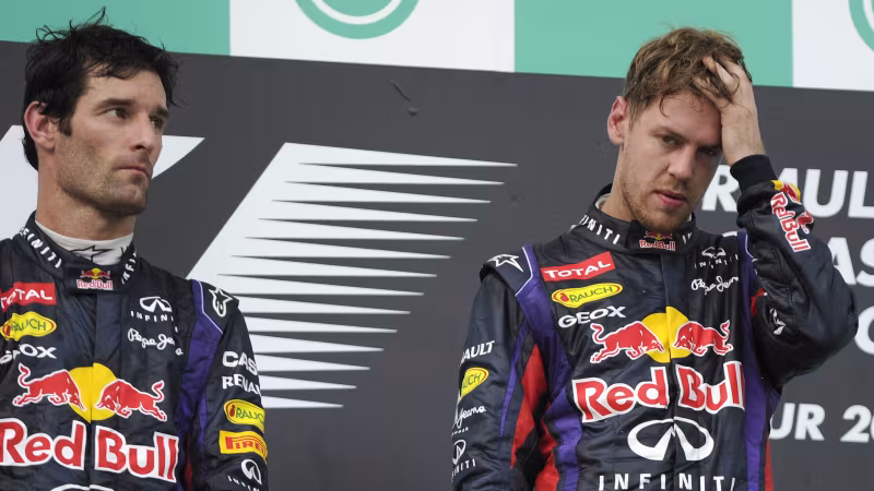 "Multi 21, Seb. Yeah, Multi 21"