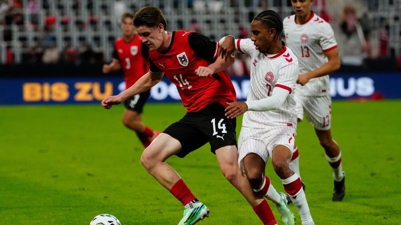 Austria U21 narrowly misses win against Denmark