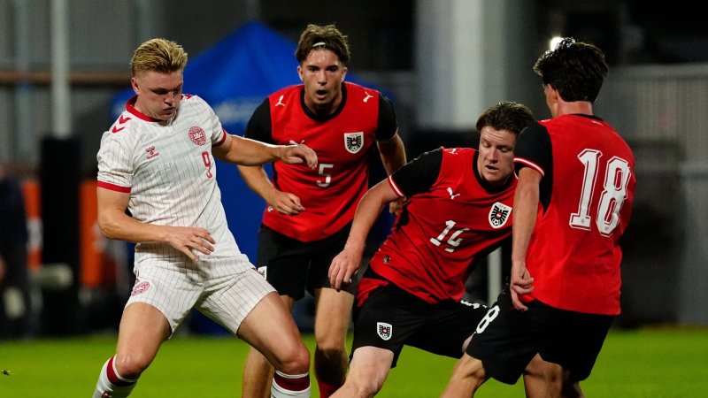 Partially "completely dominated": U21 frustrated with referee and chances