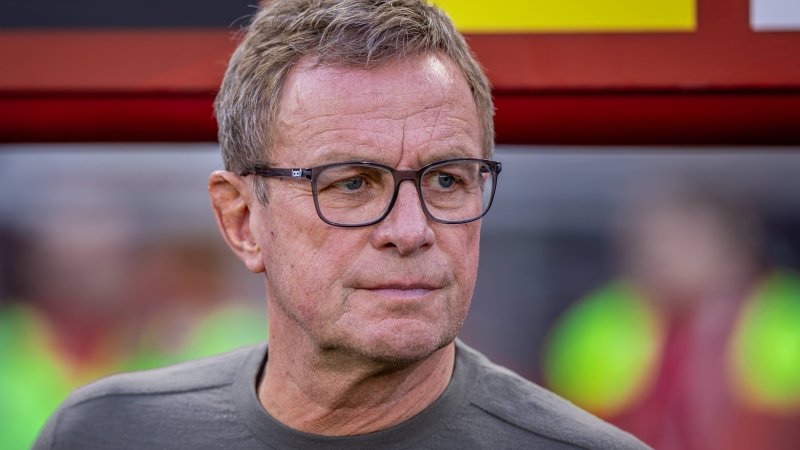 Rangnick reveals who will be in goal and who won't start in attack