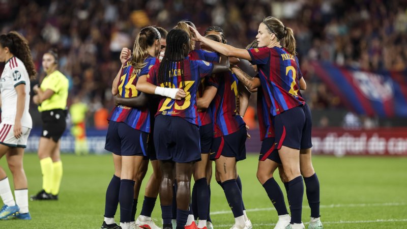 Massive Thrashing! Barca Women Rout Real in Clasico